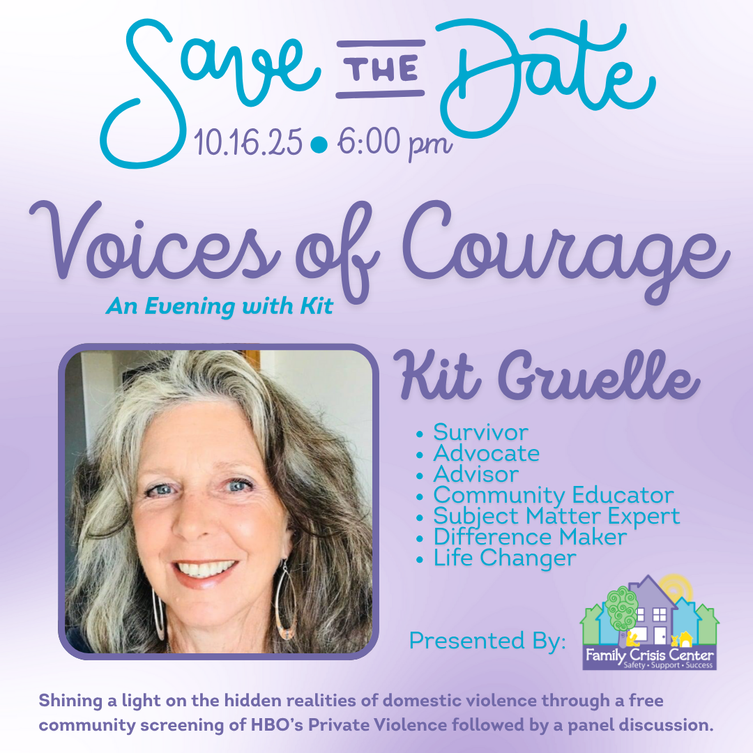 Voices of Courage: An Evening with Kit Gruelle - logo